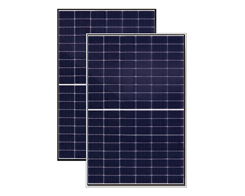 Panel Silver and Black Frame White Mesh